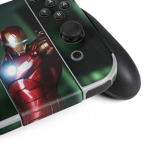 Marvel Tony Stark Iron Man Nintendo Switch OLED (2021) Skin